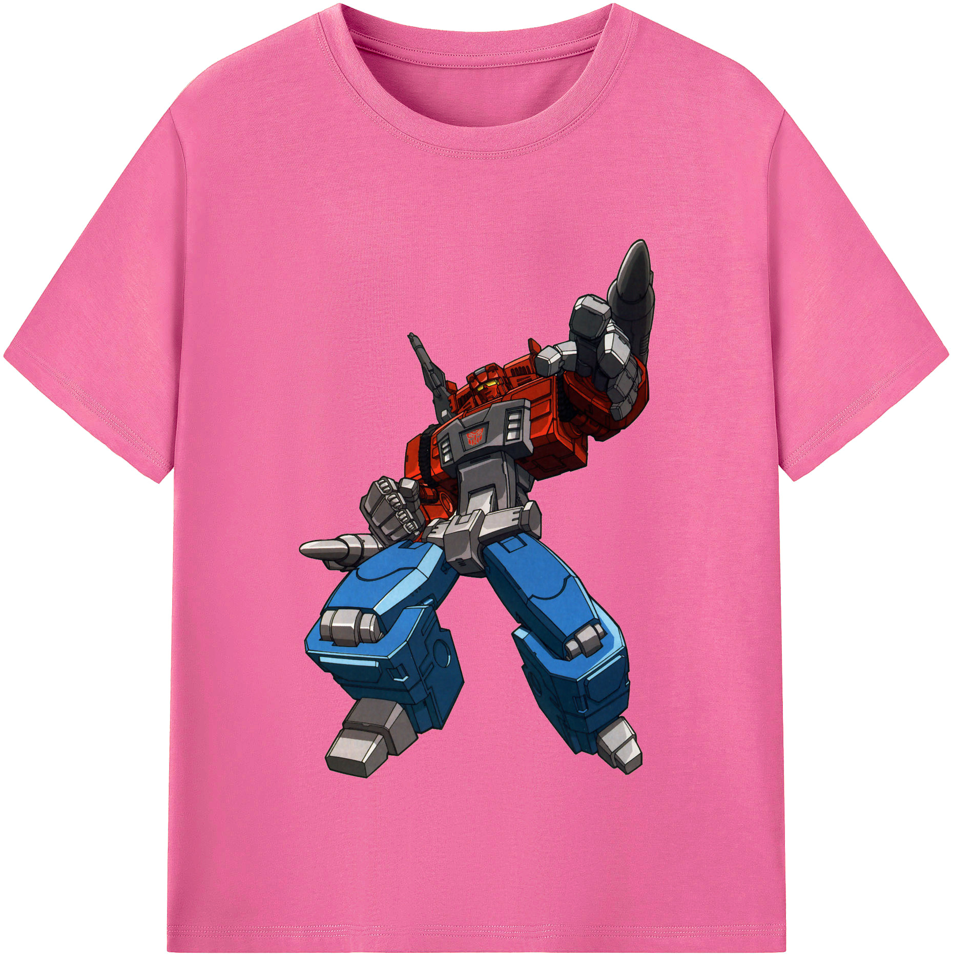（画像用）  レディースカジュアルプリントTシャツ（綿100％）